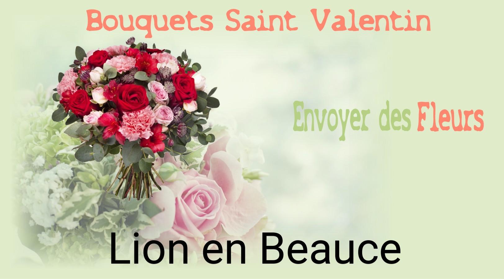 Roses de Saint-Valentin livrées à Lion-en-Beauce